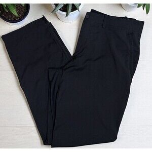 Nike Golf Pants Dri Fit Standard Fit Black Stretch Waist Mens Sz 36 x 34
